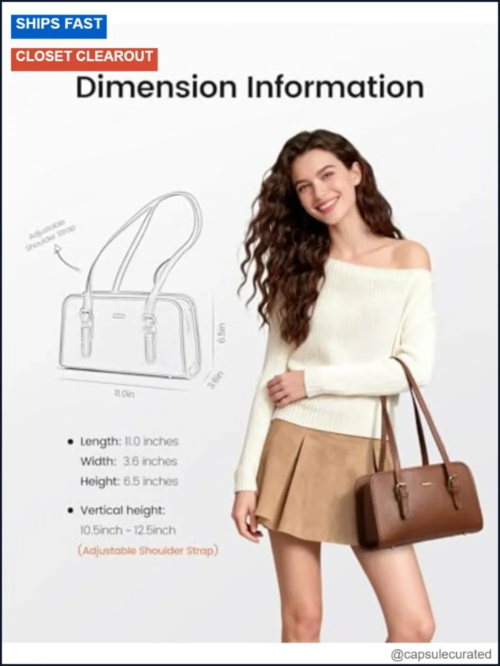 Vegan Leather Swing Zip Shoulder Bag Small Hobo Purse for Women Trendy Handbag